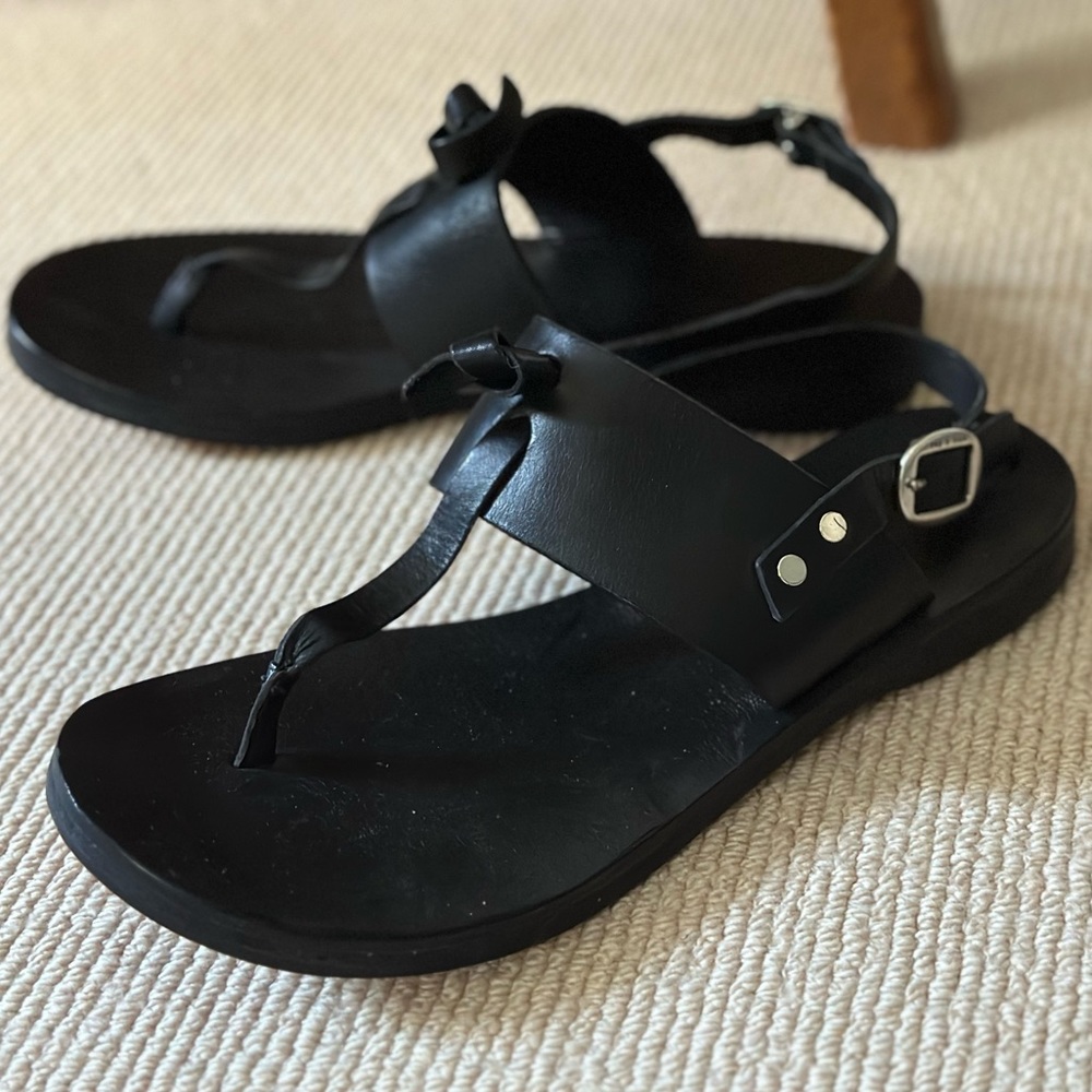 Rag & Bone T Strap Sandals Black Sandals Black Thongs Ankle Strap Sandal